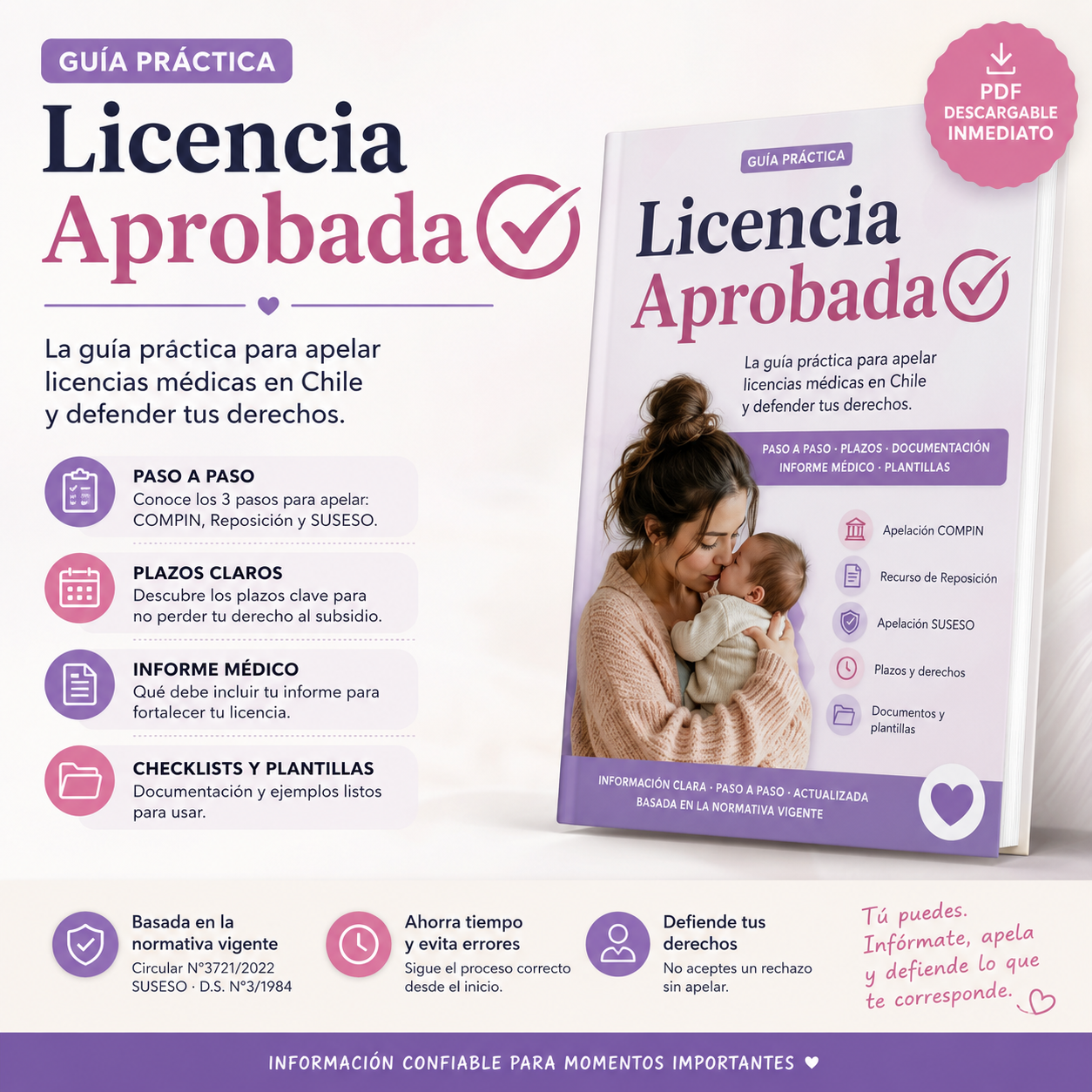 Guía práctica para apelar licencias médicas en Chile