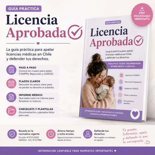 Guía práctica para apelar licencias médicas en Chile